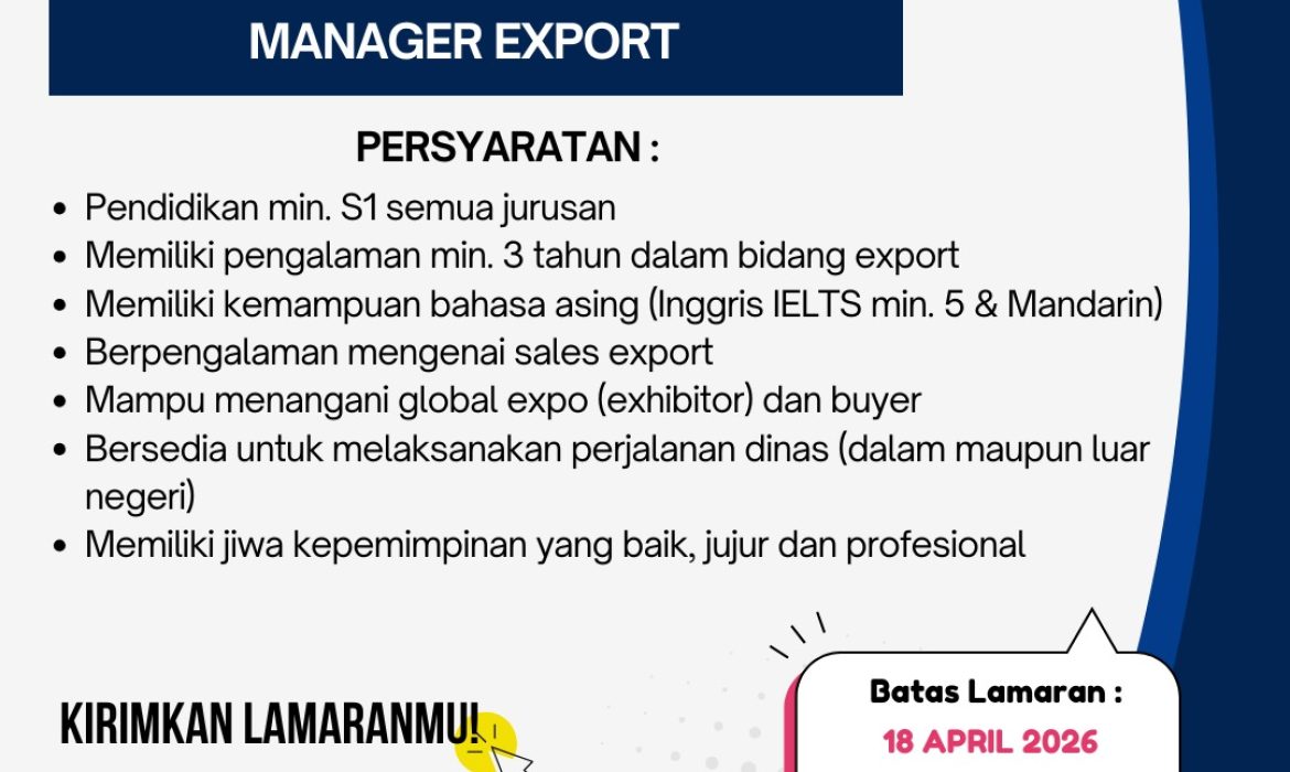 MANAGER EXPORT